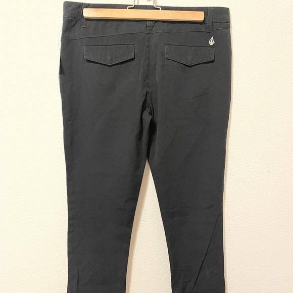 Volcom black lived in cuffed pants Size 7 NWT - Picture 5 of 9
